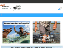 Tablet Screenshot of blackflyoutfitters.com